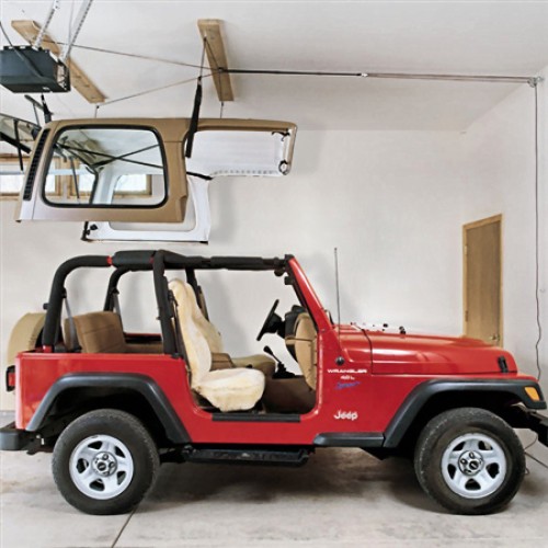 Harken Hoister Jeep Top & Truck Cap Lift System, 45-145 pounds, 10' Lift