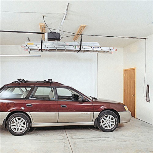 Harken Garage Storage Ceiling Hoist Model 7806 8:1 Mechanical Advantage 4 Point System For 10ft Ceilings up to 200lbs/90kg Max Load